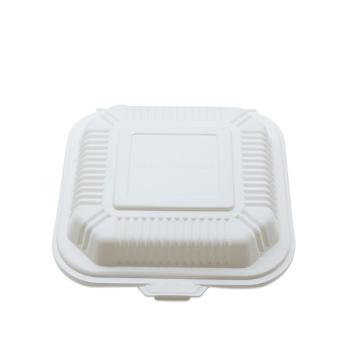 3 compartment box biodegradable cornstarch box