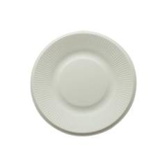 Plato desechable de comida Plato desechable Platos compostables de maicena biodegradable