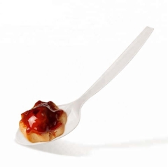 New product disposable healthy 7 inch ice cream corn plastic spoon