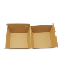 Caja de papel para hamburguesas