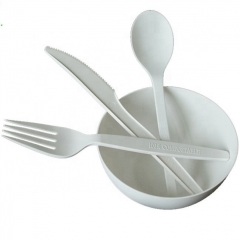 Hot Selling Compostable Biodegradable Cornstarch Eco Fork