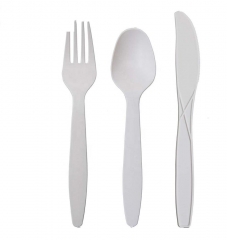 4 inch Eco Little Bột ngô Spoon cho món tráng miệng