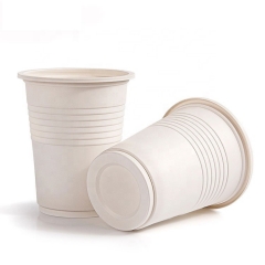 wholesale food safety 180 ml cornstarch biodegradable coffee cups