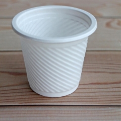 Compostable Food Safety Biodegradable 130ml Cornstarch Cup