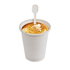 Natural Material Biodegradable Plastic Disposable Cornstarch Cup for Coffee