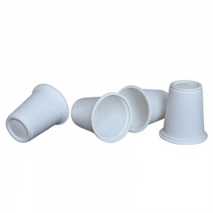 130ML Eco Portable Disposable Compostable Biodegradable Cornstarch Cup