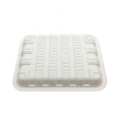 Eco Bioplastic Compostable Take Away Cornstarch Plate for Fruit