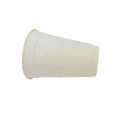 Compostable biodegradable food safety corn starch coffee cup biodegradable disposable paper with lid