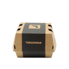 Customized Design Fast Food Restaurant Hamburger Box