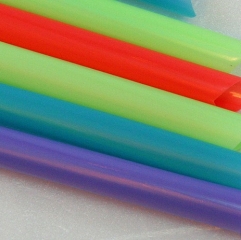 สีที่กำหนดเอง หลอด PLA ย่อยสลายได้ทางชีวภาพ 100%