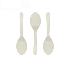 Amazon Market Biodegradable Disposable Compostable Cornstarch Baby Spoon