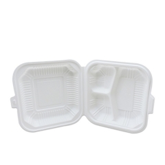 high quality food container biodegradable cornstarch food container for fast food