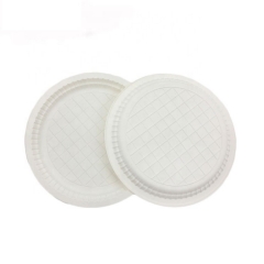 6 Inch wholesale disposable eco friendly christmas corn starch plates