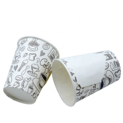 Disposable 9oz Paper Cup with handle