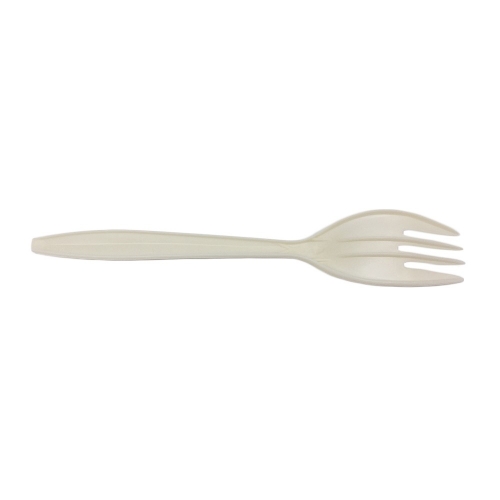 Eco-friendly biodegradable 6 inch disposable corn starch fork