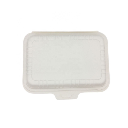 New Arrival Eco Disposable Biodegradable Cornstarch Lunch Box For Food