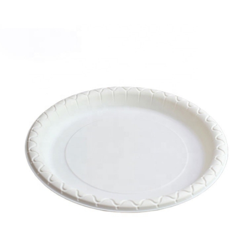 9 Inch Cornstarch Plates Disposable Biodegradable Cornstarch Plate