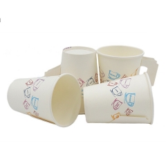 Hefei Hyde Wholesale Vaso de papel desechable de 9 oz con asa