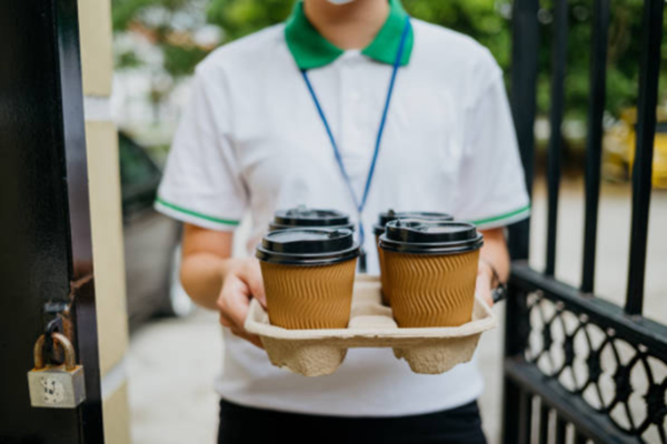 Insulated ripple cups protect your customers from hot drinks