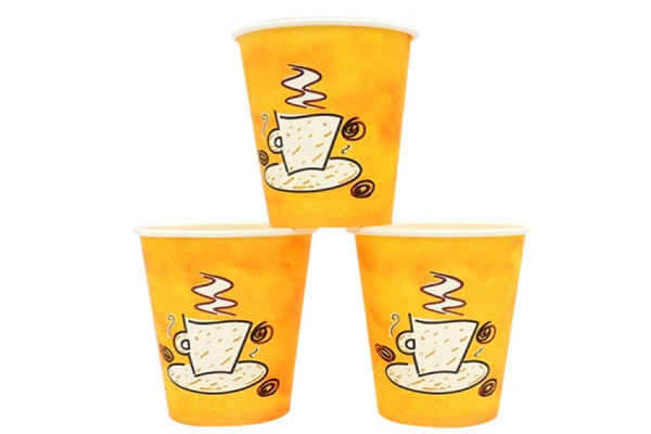 8 oz disposable coffee cup with lids