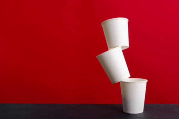 Are 8 oz disposable coffee cups with lids the right coffee cup size