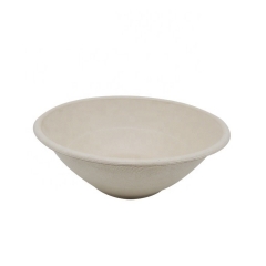 Wholesale Round Bagasse Disposable Bowls Biodegradable Sugarcane Soup Bowl