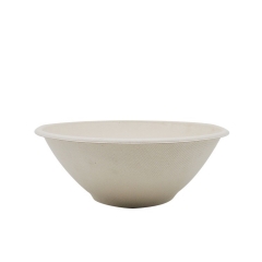 Wholesale bulk 40 oz biodegradable sugarcane oval rice soup bowl for vacation