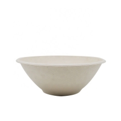 Round Food Containers Disposable Biodegradable Sugarcane Soup Bowl