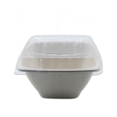 Nature Vaisselle Bol en Bagasse 1300ml pour Salade