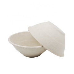 Wholesale Round Bagasse Disposable Bowls Biodegradable Sugarcane Soup Bowl