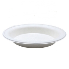 Wholesale oval bagasse disposable bowls biodegradable soup bowl