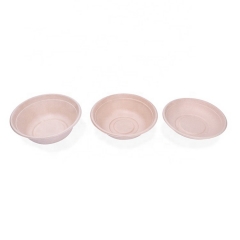 Various Sizes 32OZ Sugarcane Biodegradable Soup Bowl with Clear Lid