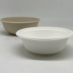 Hot Sales Sugarcane Compostable Disposable Biodegradable Paper Container Bagasse Bowl for Salad