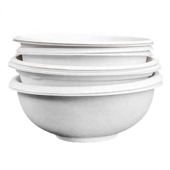 Various Sizes Eco Friendly Biodegradable Bagasse Bowl with Lid