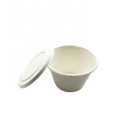 Bol Composable Bagasse Bols à Soupe à Emporter Biodégradable à la Canne à Sucre