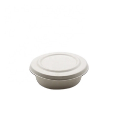 Disposable Sugercane Bowl Takeaway Bagasse Compostable Bowls With Lid