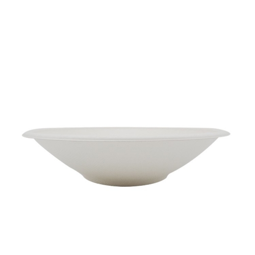 Biodegradable sugarcane Bagasse 24OZ Compostable Bowl for Soup