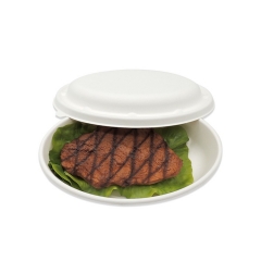 Custom made take away biodegradable dessert bowl disposable ice cream paper bowls with lids