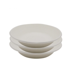 7 inch hot sale eco friendly round shape sugarcane soup bowl for restaurant