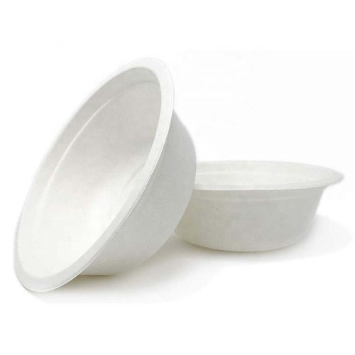 Bagasse Biodegradable Food Container 32 OZ Sugar Cane Bowl for Salad