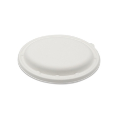 Disposable Takeaway Bagasse Compostable 24OZ Oval sugarcane bowl with lid