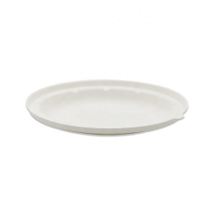 Cuenco ovalado compostable desechable con tapa Cuencos para llevar