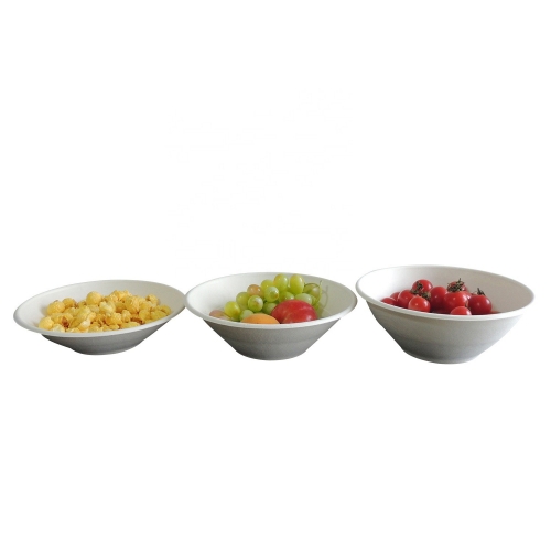 Biodegradable Takeout Pulp Bagasse Bowl With Lid for Salad