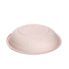 Biodegradable Takeaway Sugarcane Bagasse Compostable Salad 24oz Disposable Bowl with Lid
