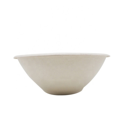 40OZ Eco-friendly Compostable Wholesale Sugarcane Pulp Salad Bowl