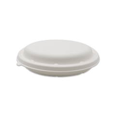 Disposable Compostable Oval Bowl With Lid Bowls Takeaway