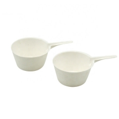 Biodegradable Sugarcane Round Sauce Pan Condiment Container