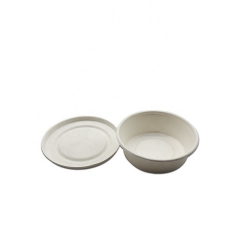 Disposable Bowl Biodegradable Sugarcane Bagasse Bowls With Lid