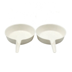 Attractive Biodegradable Tableware Compostable Shallow Bagasse Pan