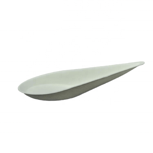 New Style Disposable Biodegradable Bagasse Spoon for Ice Cream